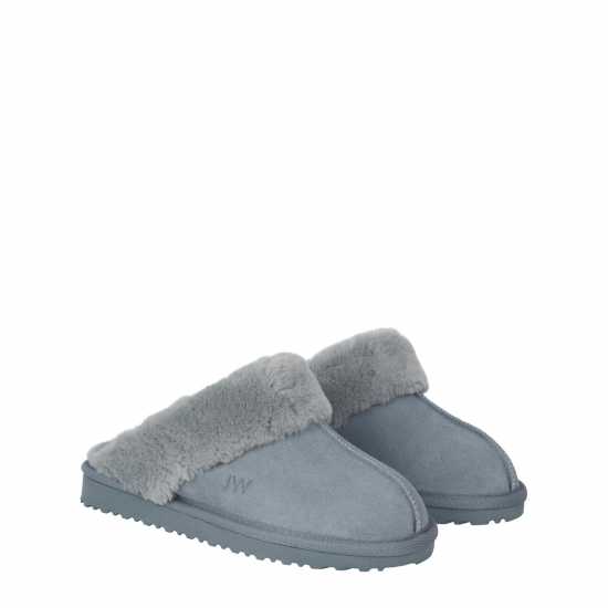 Чехли Jack Wills Mule Slippers Синьо Jack Wills Mule Slippers Синьо Чехли
