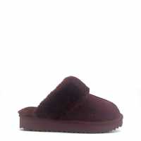 Jack Wills Mule Slippers Ladies Бордово 