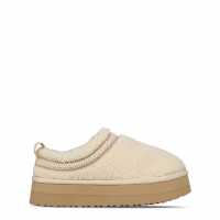 Jack Wills Platform Slip-On Snug Womens Крем Борг Чехли