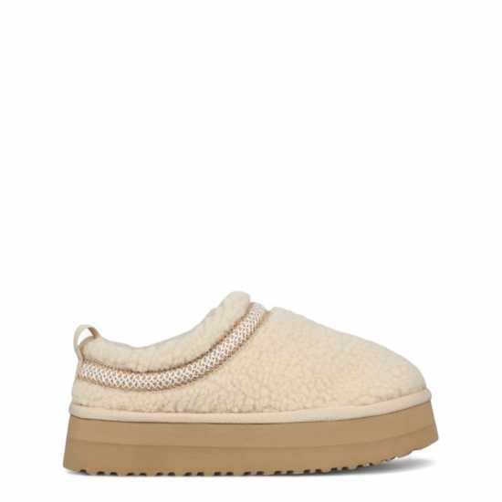 Jack Wills Platform Slip-On Snug Womens Крем Борг Jack Wills Platform Slip-On Snug Womens Крем Борг