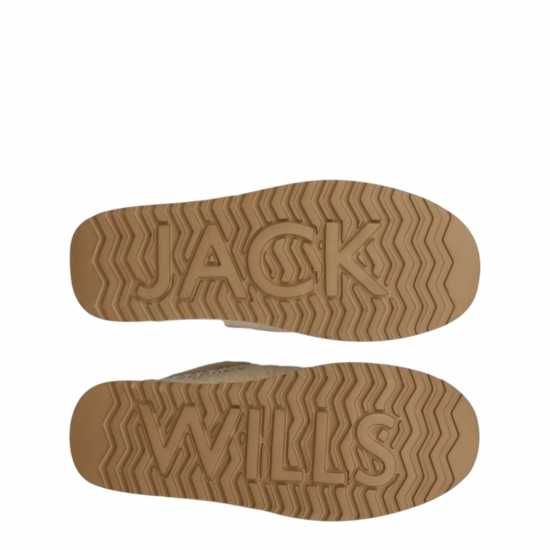 Jack Wills Platform Slip-On Snug Womens Крем Борг Jack Wills Platform Slip-On Snug Womens Крем Борг