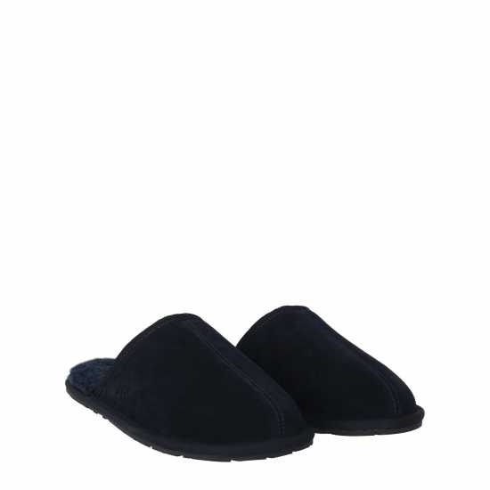 Jack Wills Mule Slippers Mens Морска синьо Jack Wills Mule Slippers Mens Морска синьо