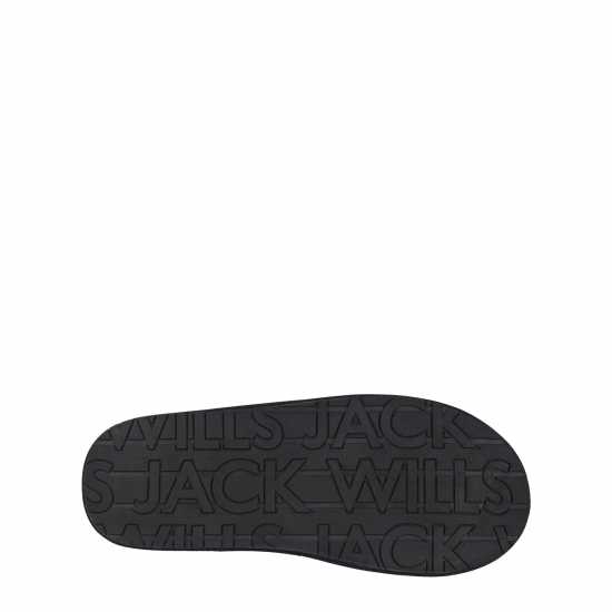 Jack Wills Mule Slippers Mens Морска синьо Jack Wills Mule Slippers Mens Морска синьо