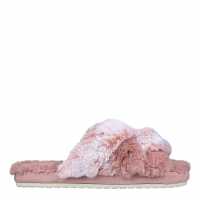Skechers Cozy Slide Lovely Vibes Womens Slippers Pink Чехли