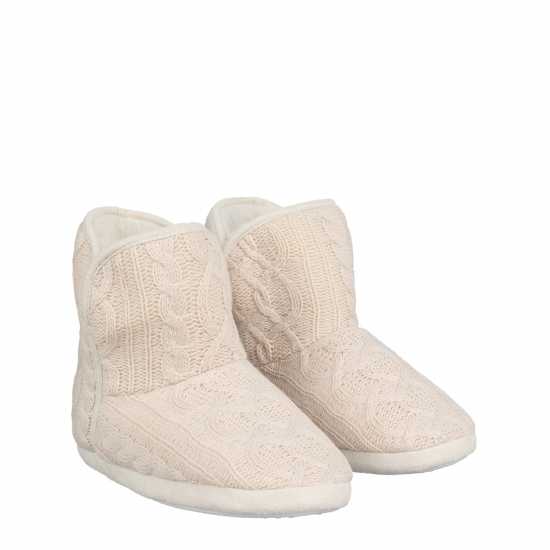 Knit Slipper Boot Knit Slipper Boot
