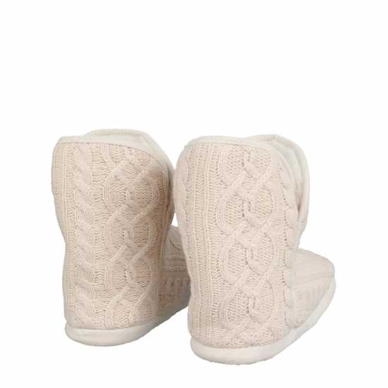 Knit Slipper Boot Knit Slipper Boot