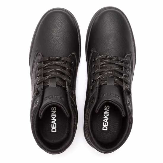 Дамски Ботуши Nicholas Deakins Thunder Boots Mens Черно/Черно Мъжки боти и ботуши