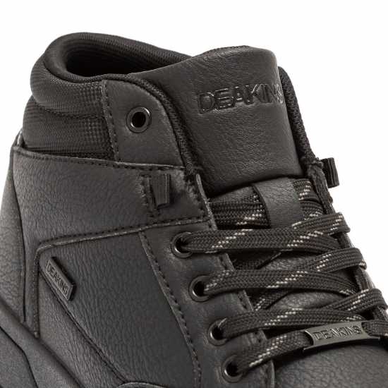 Дамски Ботуши Nicholas Deakins Thunder Boots Mens Черно/Черно Мъжки боти и ботуши