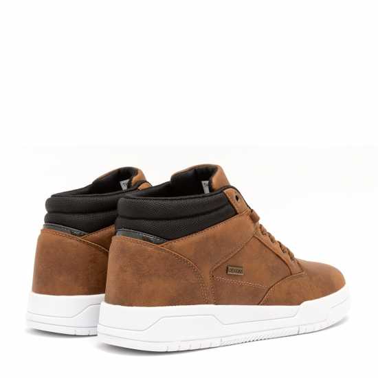 Дамски Ботуши Nicholas Deakins Thunder Boots Mens Кафяво/Бяло Мъжки боти и ботуши