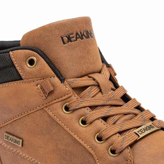 Дамски Ботуши Nicholas Deakins Thunder Boots Mens Кафяво/Бяло Мъжки боти и ботуши