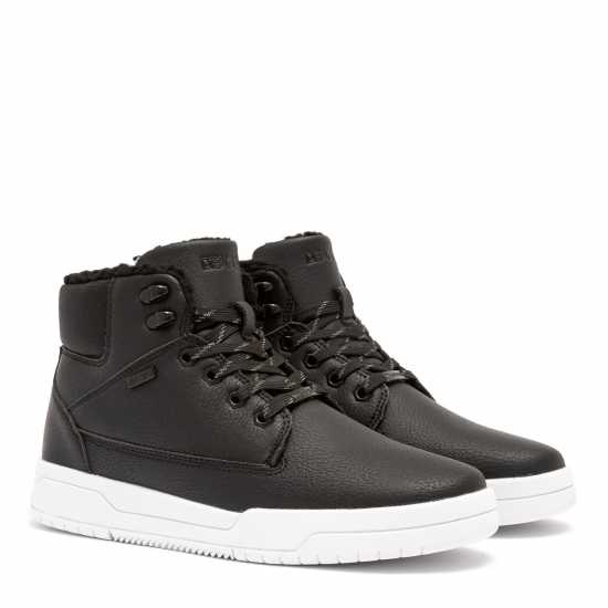 Nicholas Deakins Hiking Boots Mens Черно/Бяло Мъжки боти и ботуши