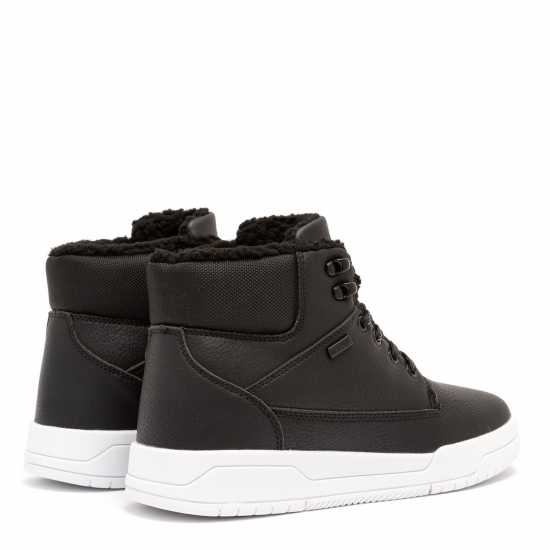 Nicholas Deakins Hiking Boots Mens Черно/Бяло Мъжки боти и ботуши