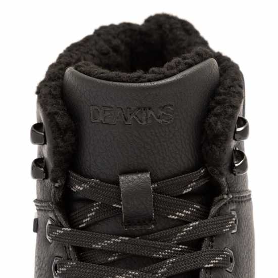 Nicholas Deakins Hiking Boots Mens Черно/Бяло Мъжки боти и ботуши