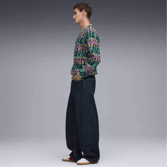 Puma Мъжки Маратонки Palermo Mens Trainers Бяло/Червено 