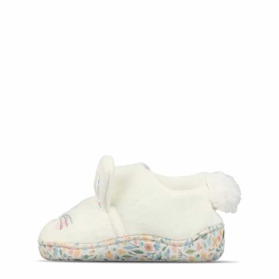 Fabric Slippers Infants Крем Чехли