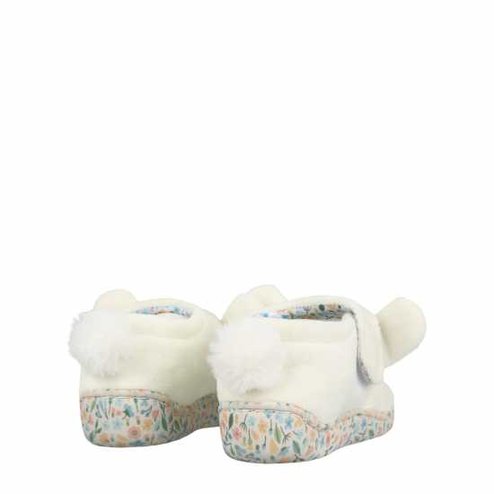 Fabric Slippers Infants Крем Чехли