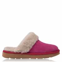 Soulcal Childrens Faux Fur Lined Slippers Baby Pink Чехли