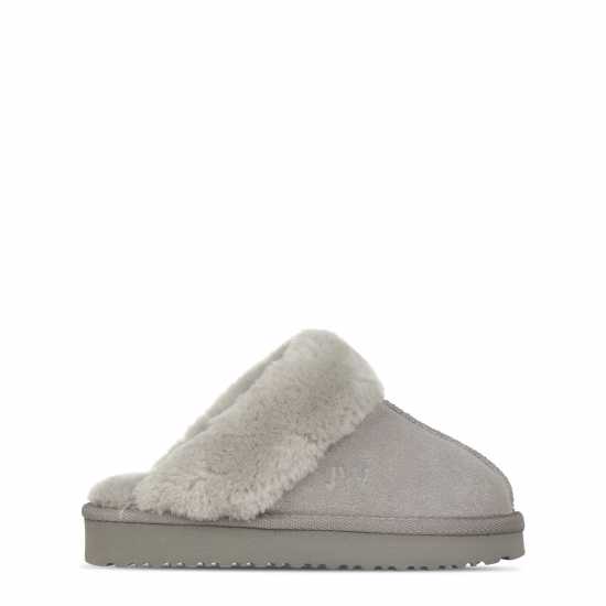 Jack Wills Mule Slipper Childrens Сиво Jack Wills Mule Slipper Childrens Сиво