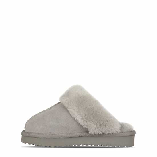 Jack Wills Mule Slipper Childrens Сиво Jack Wills Mule Slipper Childrens Сиво