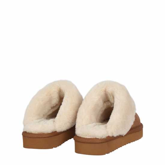 Jack Wills Mule Slipper Childrens Кафяво 