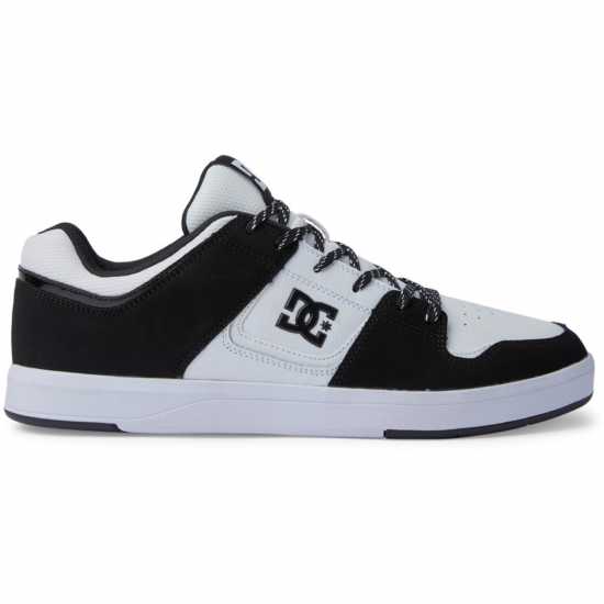Dc Мъжки Скейт Маратонки Cure Low Skate Shoes Mens Бяло/Черно Мъжки скейт обувки
