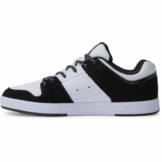 Dc Мъжки Скейт Маратонки Cure Low Skate Shoes Mens Бяло/Черно Мъжки скейт обувки