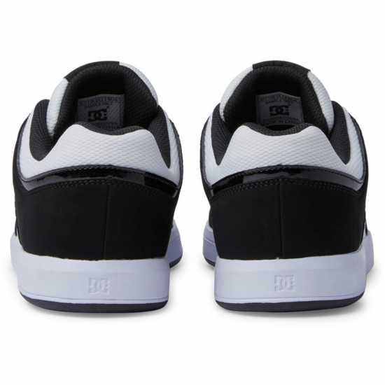 Dc Мъжки Скейт Маратонки Cure Low Skate Shoes Mens Бяло/Черно Мъжки скейт обувки