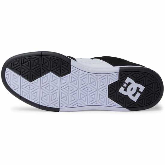 Dc Мъжки Скейт Маратонки Cure Low Skate Shoes Mens Бяло/Черно Мъжки скейт обувки