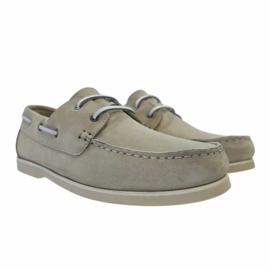 Мъжки обувки Jack Wills Leather Boat Shoes Sand Jack Wills Leather Boat Shoes Sand Мъжки обувки