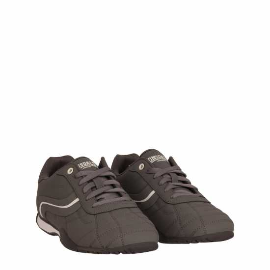 Lonsdale Camden Trainers Mens Сиво/Бяло Lonsdale Camden Trainers Mens Сиво/Бяло