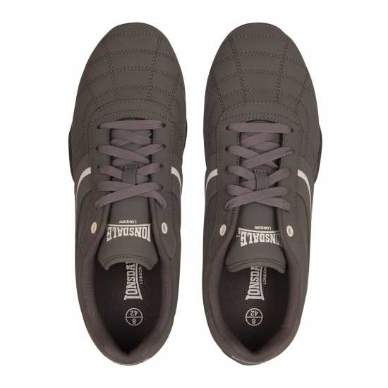 Lonsdale Camden Trainers Mens Сиво/Бяло Lonsdale Camden Trainers Mens Сиво/Бяло