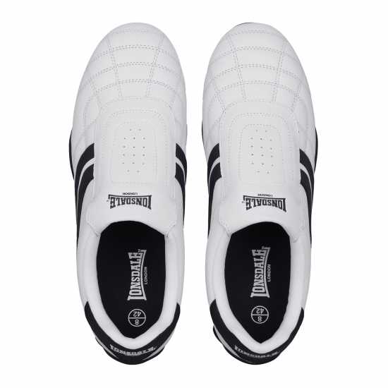 Lonsdale Camden Slip Trainers Mens Бяло/Морско синьо Lonsdale Camden Slip Trainers Mens Бяло/Морско синьо