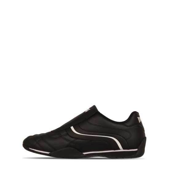 Lonsdale Camden Slip Trainers Mens Черно/Бяло Lonsdale Camden Slip Trainers Mens Черно/Бяло
