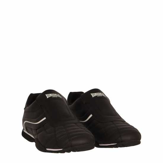 Lonsdale Camden Slip Trainers Mens Черно/Бяло Lonsdale Camden Slip Trainers Mens Черно/Бяло