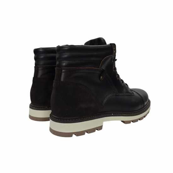 Firetrap Здрави Ботуши Tauri Hiker Rugged Boots Тъмно кафяво 