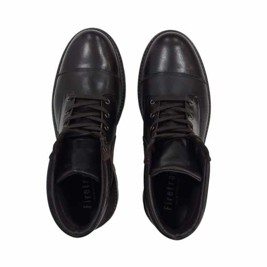 Firetrap Здрави Ботуши Tauri Hiker Rugged Boots Тъмно кафяво 