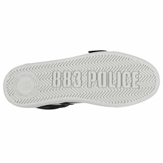 883 Police Мъжки Маратонки Police Tran Mens Trainers Black Мъжки маратонки