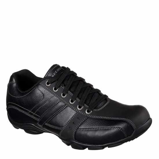 Skechers Marter Lace Casual Shoe Mens Black Мъжки маратонки
