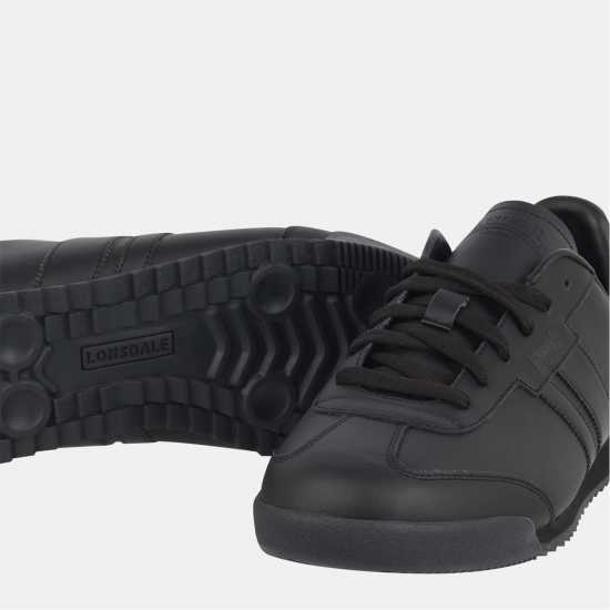 Lonsdale Lambo Trainers Mens Черно 