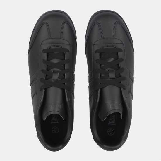 Lonsdale Lambo Trainers Mens Черно 