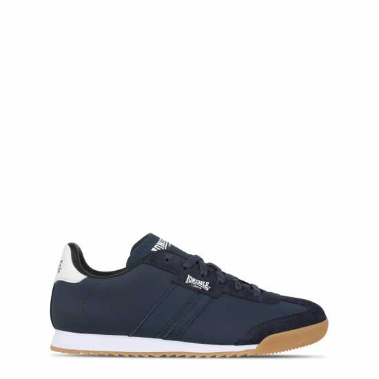 Lonsdale Lambo Trainers Mens Морска синьо Lonsdale Lambo Trainers Mens Морска синьо