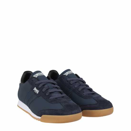 Lonsdale Lambo Trainers Mens Морска синьо Lonsdale Lambo Trainers Mens Морска синьо