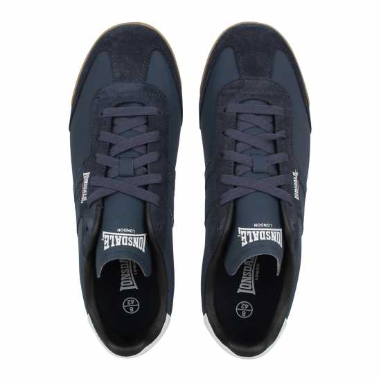 Lonsdale Lambo Trainers Mens Морска синьо Lonsdale Lambo Trainers Mens Морска синьо