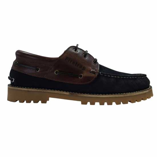 Мъжки обувки Firetrap Мъжки Кожени Обувки Jose Shoes Mens Navy/Brown Firetrap Мъжки Кожени Обувки Jose Shoes Mens Navy/Brown Мъжки обувки