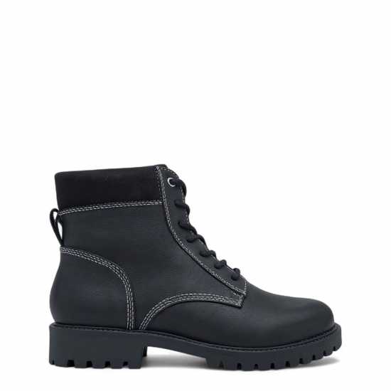 Firetrap Rascart Leather Hiker Boots  