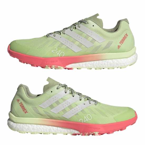 Adidas Мъжки Обувки За Бягане Terrex Spped Ultra Running Shoes Mens Almlim/Crywht Мъжки маратонки