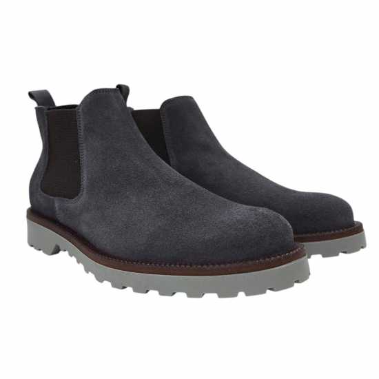 Ботуши С Ластик На Глезена Nicholas Deakins Deaks Republic Chelsea Boots Сиво 