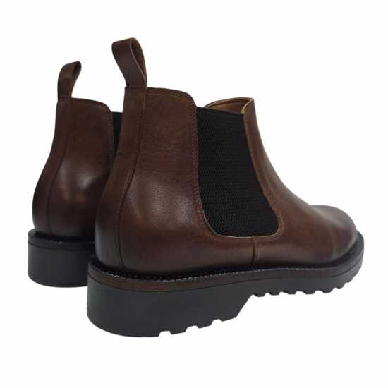 Ботуши С Ластик На Глезена Nicholas Deakins Deaks Republic Chelsea Boots Tan 
