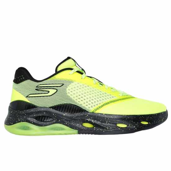 Skechers Basketball Float Low Trainer Mens Жълто/Черно 