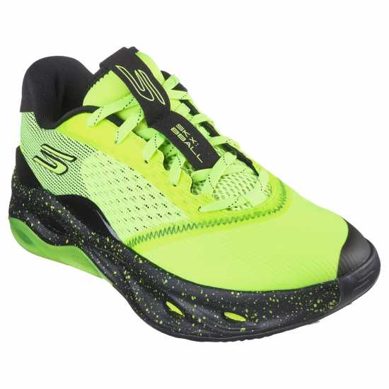 Skechers Basketball Float Low Trainer Mens Жълто/Черно 